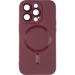 Чохол Gelius Matte Nano Silicon (Magsafe) iPhone 14 Pro Wine Red