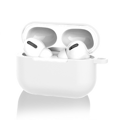 Чохол MakeFuture для навушників Apple AirPods Pro Silicone White
