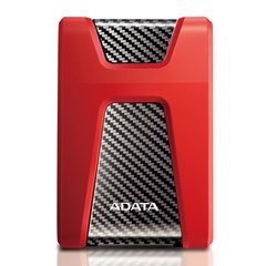 Зовнішній жорсткий диск Adata HD650 1 TB Red (AHD650-1TU31-CRD)