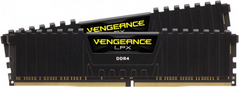 Оперативна пам'ять Corsair 64 GB (2x32GB) DDR4 3600 MHz Vengeance LPX Black (CMK64GX4M2D3600C18)
