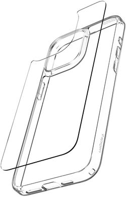 Чохол Spigen Apple iPhone 15 Pro Air Skin Hybrid Crystal Clear (ACS06697)
