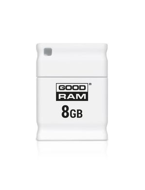 Флешка USB 8GB GOODRAM UPI2 (Piccolo) White (UPI2-0080W0R11)