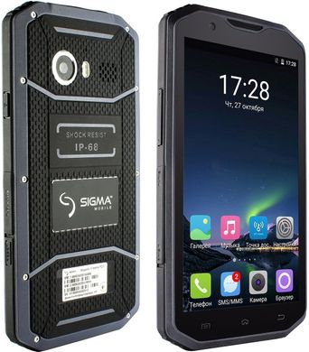 Смартфон Sigma mobile X-treme PQ31 (Black-Grey)