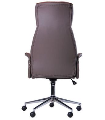 Офісне крісло для керівника AMF Brooklyn хром/сірий (512152)
