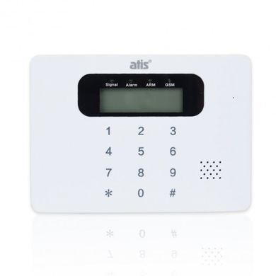 Комплект бездротової GSM сигналізації ATIS Kit GSM 100 + бездротовий датчик диму ATIS 229DW