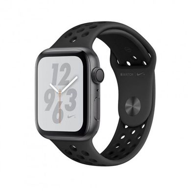 Смарт-часы Apple Watch Nike + Series 4 GPS 44mm Space Gray Aluminum Case with Anthracite / Black Nike Sport Band (MU6L2)