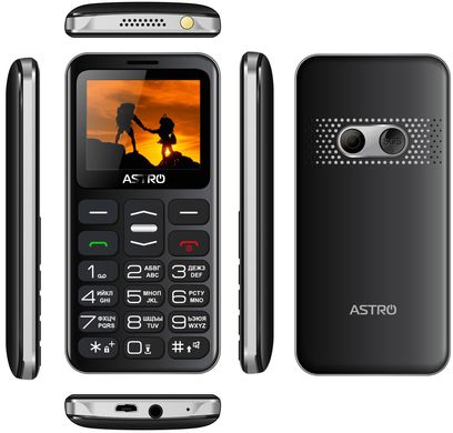 Мобільний телефон Astro A169 Black (У3)