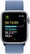 Apple Watch SE 2 2023 40mm (GPS) Silver Aluminum Case with Winter Blue Sport Loop (MRE33)