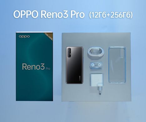 Смартфон OPPO Reno3 Pro 12/256GB Moonlight black
