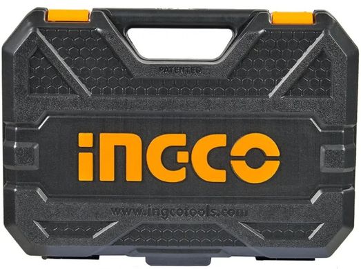 Набір інструментів Ingco Industrial 1/4" і 1/2" 44 предмети (HKTS42441)