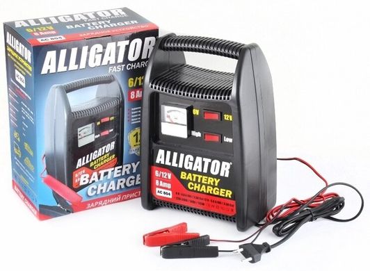 Зарядний пристрій для акумулятора Alligator (AC804)