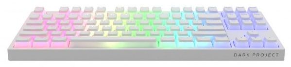 Ігрова клавіатура DARK PROJECT Pro KD87A PBT Pudding G3MS Optical Sapphire ENG/UA (DP-KD-87A-105210-GMT)