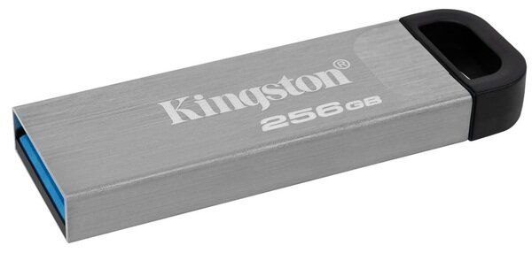 Флешка Kingston DT Kyson 256GB USB 3.2 Silver/Black (DTKN/256GB)