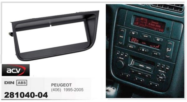 Перехідна рамка ACV 281040-04 Peugeot 406