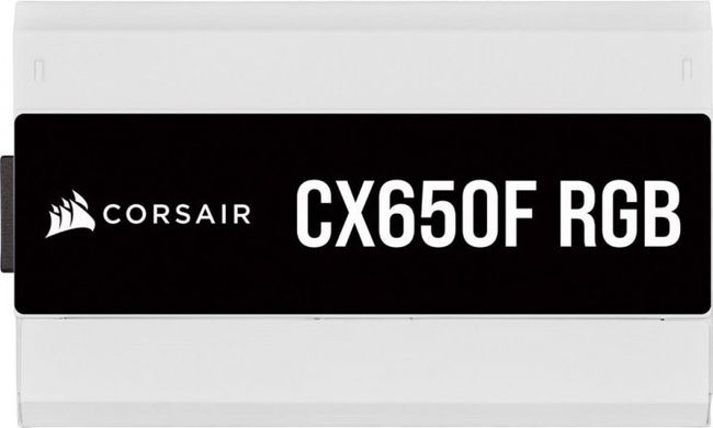 Блок живлення Corsair CX650F RGB 650W White (CP-9020226-EU)