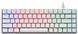 Клавіатура 2E GAMING KG380 RGB 68key Gateron Brown Switch BT/USB White Ukr (2E-KG380UWT-BR)