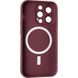 Чохол Gelius Matte Nano Silicon (Magsafe) iPhone 14 Pro Wine Red