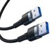 Кабель Baseus Cafule USB3.0 Male to USB 3.0 Male (CADKLF-C0G) Dark Grey 1m
