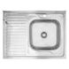 Кухонна мийка накладна Kroner KRP Polierte - 6080R (0,6 мм) (CV022818)