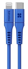 Кабель Promate Lightning-USB Type-C powerlink-120.blue