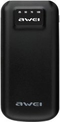 Универсальная мобильная батарея Awei P50K 10000mAh Power Bank Black