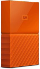 Зовнішній жорсткий диск WD My Passport 2TB WDBS4B0020BOR-WESN 2.5" USB 3.0 External Orange