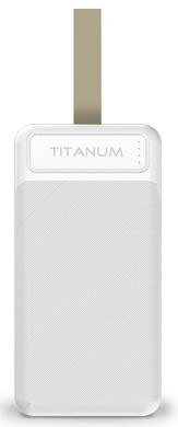 Универсальная мобильная батарея Titanum 914 White 30000mAh