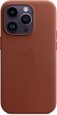 Чохол Apple MagSafe Leather Case для Apple iPhone 14 Pro Umber (MPPK3RM/A/MPPK3ZE/A)