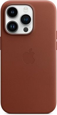 Чехол Apple MagSafe Leather Case для Apple iPhone 14 Pro Umber (MPPK3RM/A/MPPK3ZE/A)