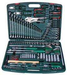 Набір інструментів Hans Tools 1/2" і 1/4" 158 предметів (TK-158v)