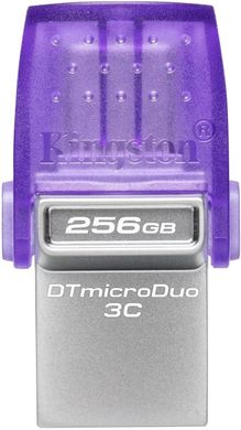 Флешка Kingston DataTraveler microDuo 3C 256GB Type-C (DTDUO3CG3/256GB)