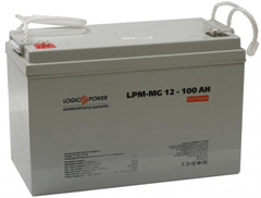 Акумуляторна батарея LogicPower Мультигелевий 12V 100Ah (LP3877)