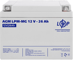 Акумулятор для ДБЖ LogicPower LPM-MG 12V - 26 Ah (6557)