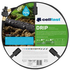 Шланг для капельного полива Cellfast DRIP 1/2'' 7.5 м (19-001)