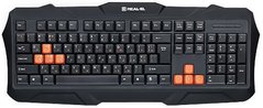 Клавіатура REAL-EL 8400 Gaming, black