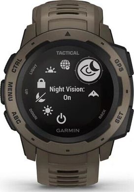 Смарт-годинник Garmin Instinct Tactical Brown (010-02064-71)