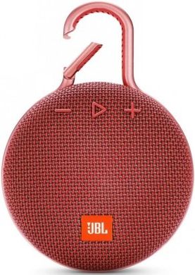 Портативная акустика JBL Clip 3 Red (JBLCLIP3RED)