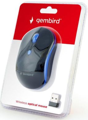Мышь Gembird MUSW-4B-03-B Black / Blue USB