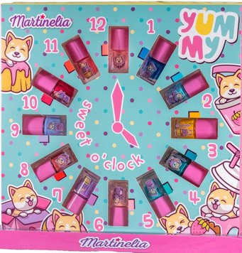 MARTINELIA YUMMY CLOCK NAIL POLISH набір лаків для нігтів  шт   (50584)