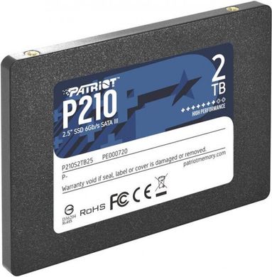 SSD-накопичувач Patriot P210 2 TB (P210S2TB25)