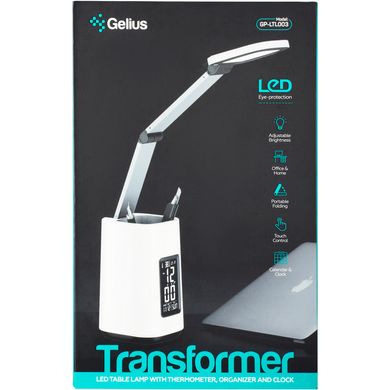 Настільна лампа Gelius Pro LED Desk Lamp GP-LTL003 Transformer