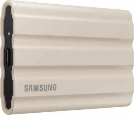 SSD накопичувач Samsung T7 Shield 1Tb USB 3.2 Type-C Beige (MU-PE1T0K/EU)
