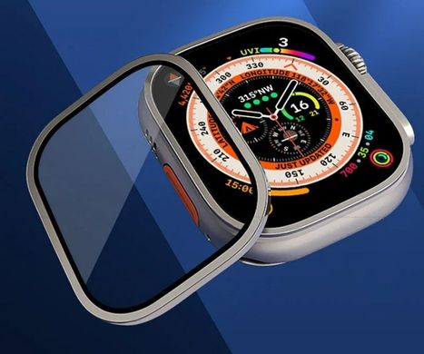 Захисне скло Drobak 3D Titanium A+ для  Apple Watch Ultra 2 | Ultra 49mm (Blue) (323227)