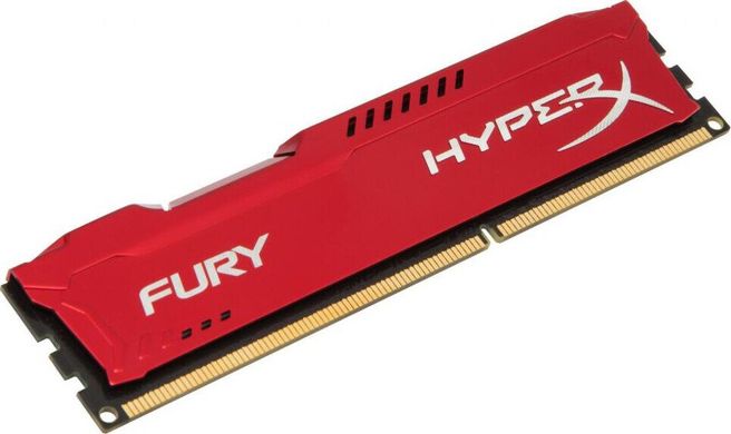 Оперативна пам'ять HyperX DDR3-1600 4096MB PC3-12800 FURY Red (HX316C10FR/4)
