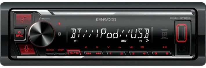 Автомагнітола Kenwood KMM-BT206