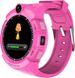 Дитячий смарт годинник UWatch Q610 Kid wifi gps smart watch Pink