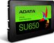 Накопичувач ADATA Ultimate SU650 480GB 2.5" SATA III 3D NAND TLC (ASU650SS-480GT-R)