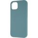 Чохол Original Full Soft Case for iPhone 13/13 Pro Granny Grey