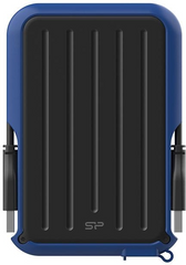 Зовнішній жорсткий диск Silicon Power Armor A66 1 TB Blue (SP010TBPHD66SS3B)