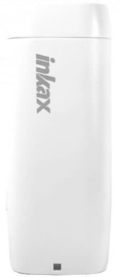 Універсальна мобільна батарея Inkax Power Bank 2500 mAh PV-06 1A Li-Pol White